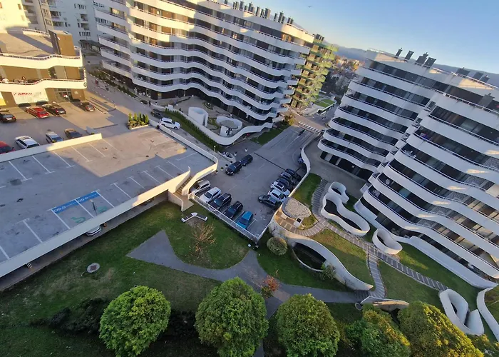 דירה Riverwave Apartmant & Private Garage סראייבו